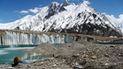 Baltorogletscher mit Masherbrumgruppe, 2007